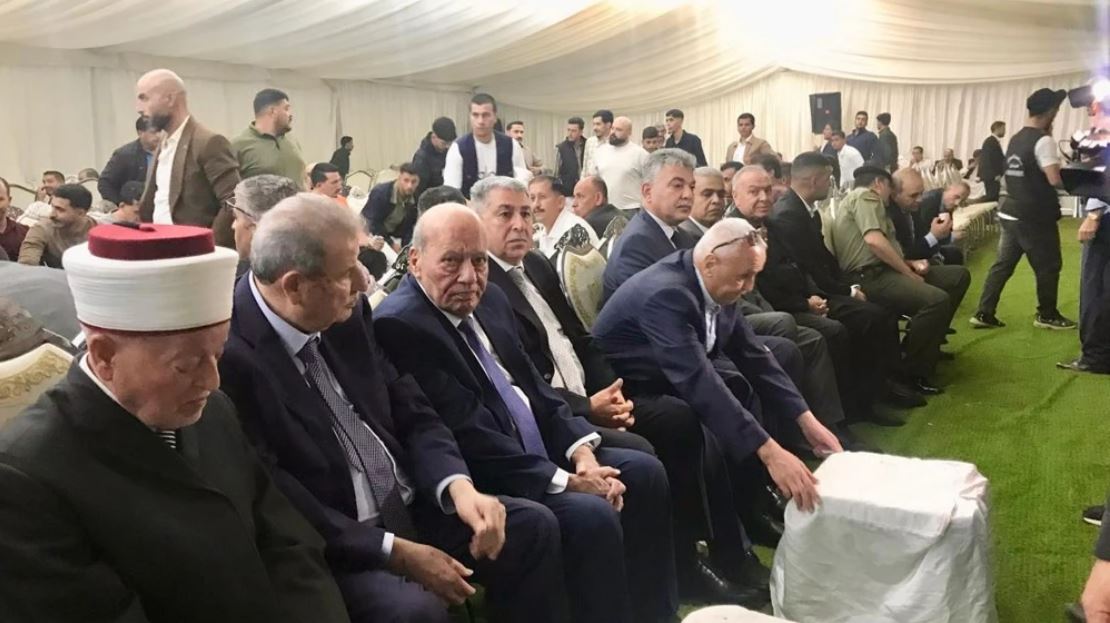 وفد فلسطيني يؤدي واجب العزاء بضحايا الاعتداء على كنيسة الكرك