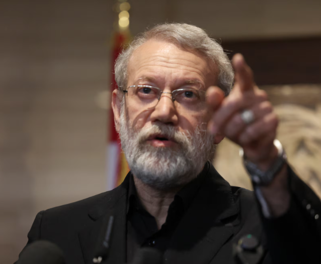 لاريجاني يهدد بقطع الكهرباء عن المنطقة كاملة 