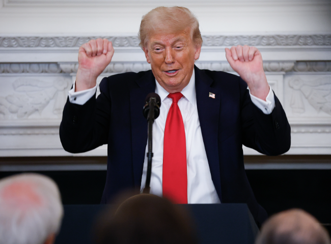 ترامب: مخزونات الذخائر الأمريكية أعلى من أي وقت 