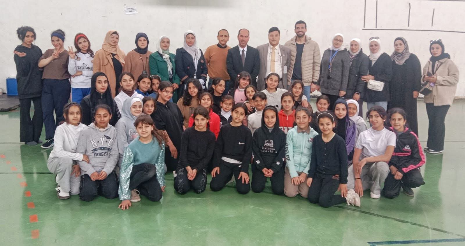 الحوامدة: ممارسة الرياضة تعزيز للصحة العامة بين طلبة المدارس.