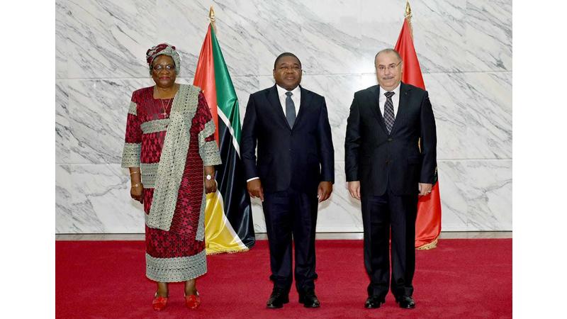 السفير عياد يقدم أوراق اعتماده لرئيس جمهورية موزمبيق
