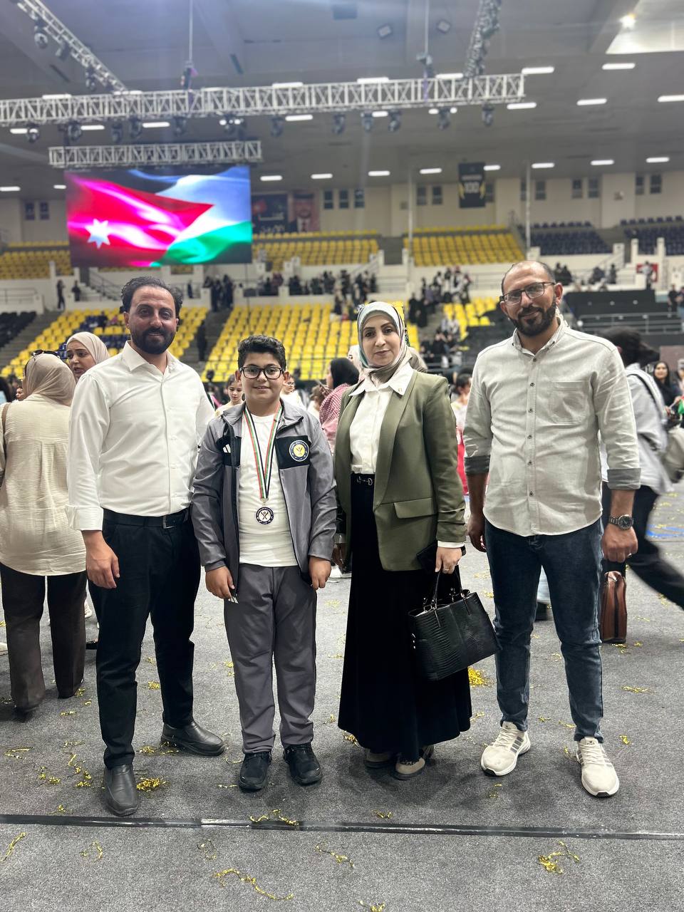 تربية البترا تحصد المركز الثاني في بطولة اللياقة البدنية الصحية