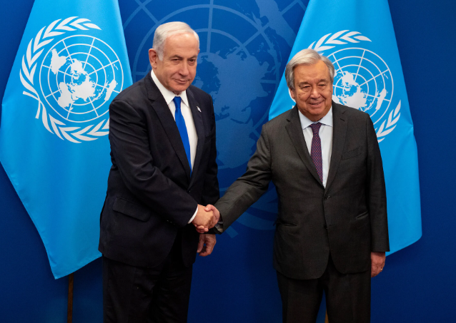 غوتيريش يهدد بإحالة إسرائيل إلى محكمة العدل الدولية 
