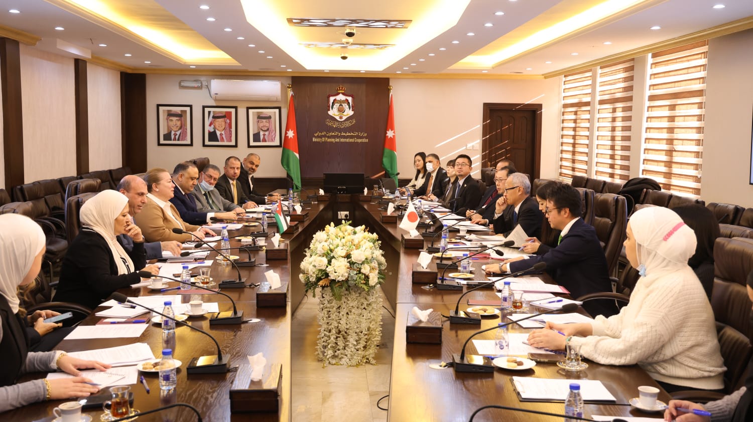 عقد الاجتماع الثامن للحوار الأردني الياباني حول التنمية الاقتصادية