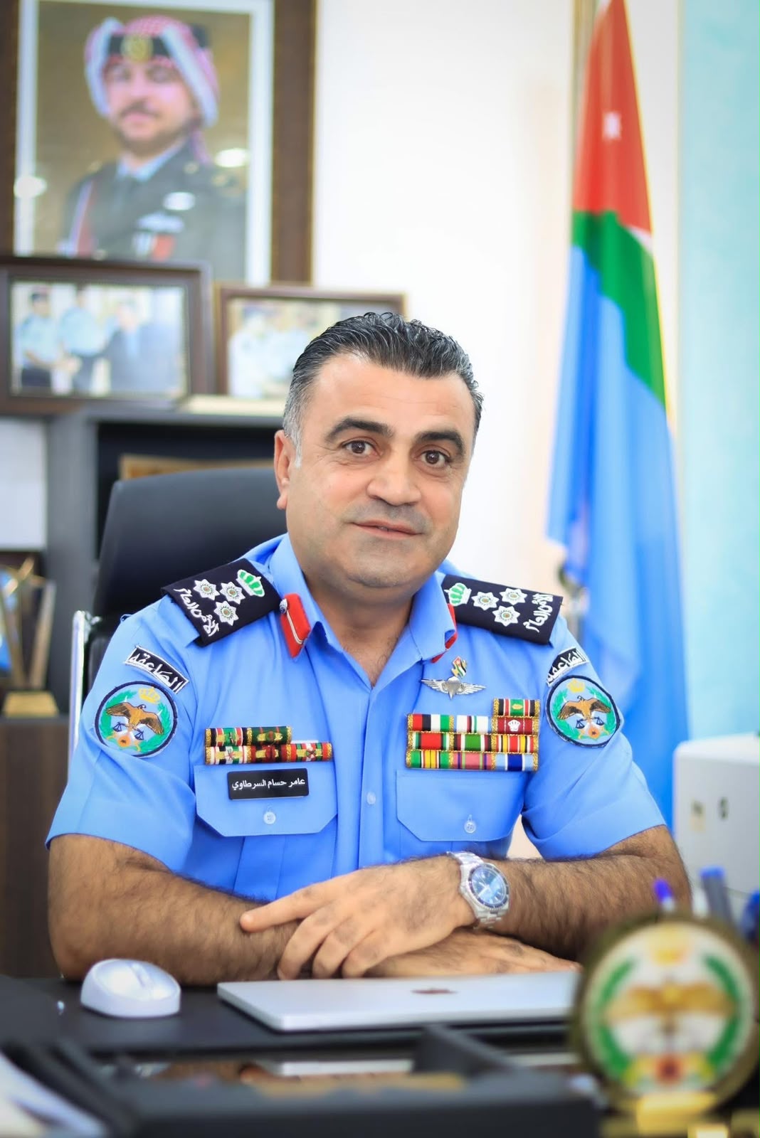 العميد عامر السرطاوي ..  مبارك الترفيع