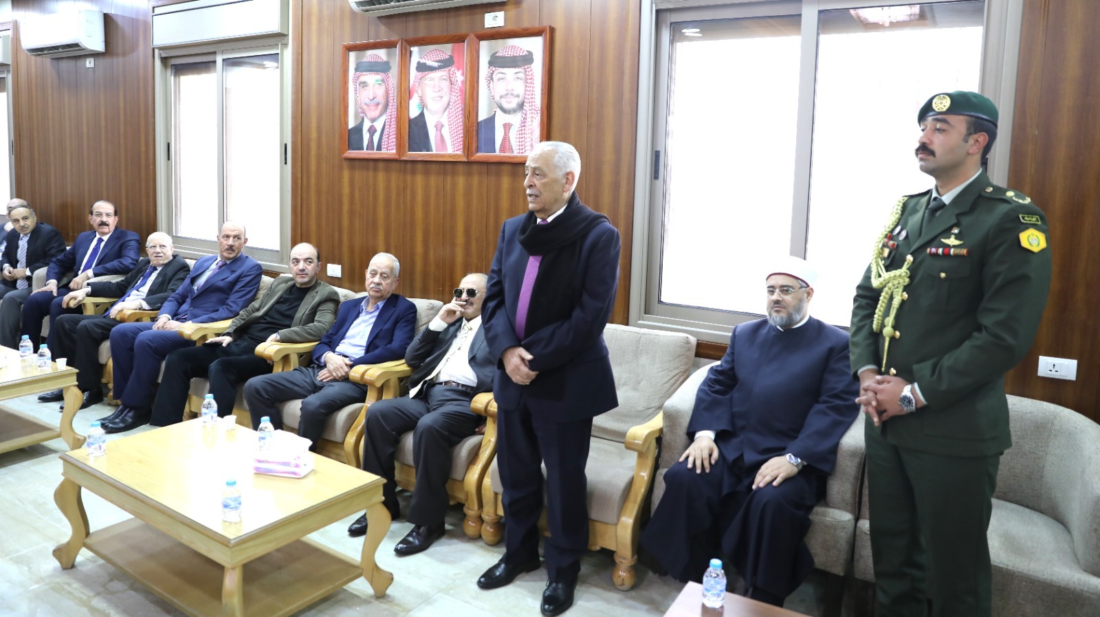 العيسوي يعزي عشائر بينو والمساعدة والمصري والخريسات