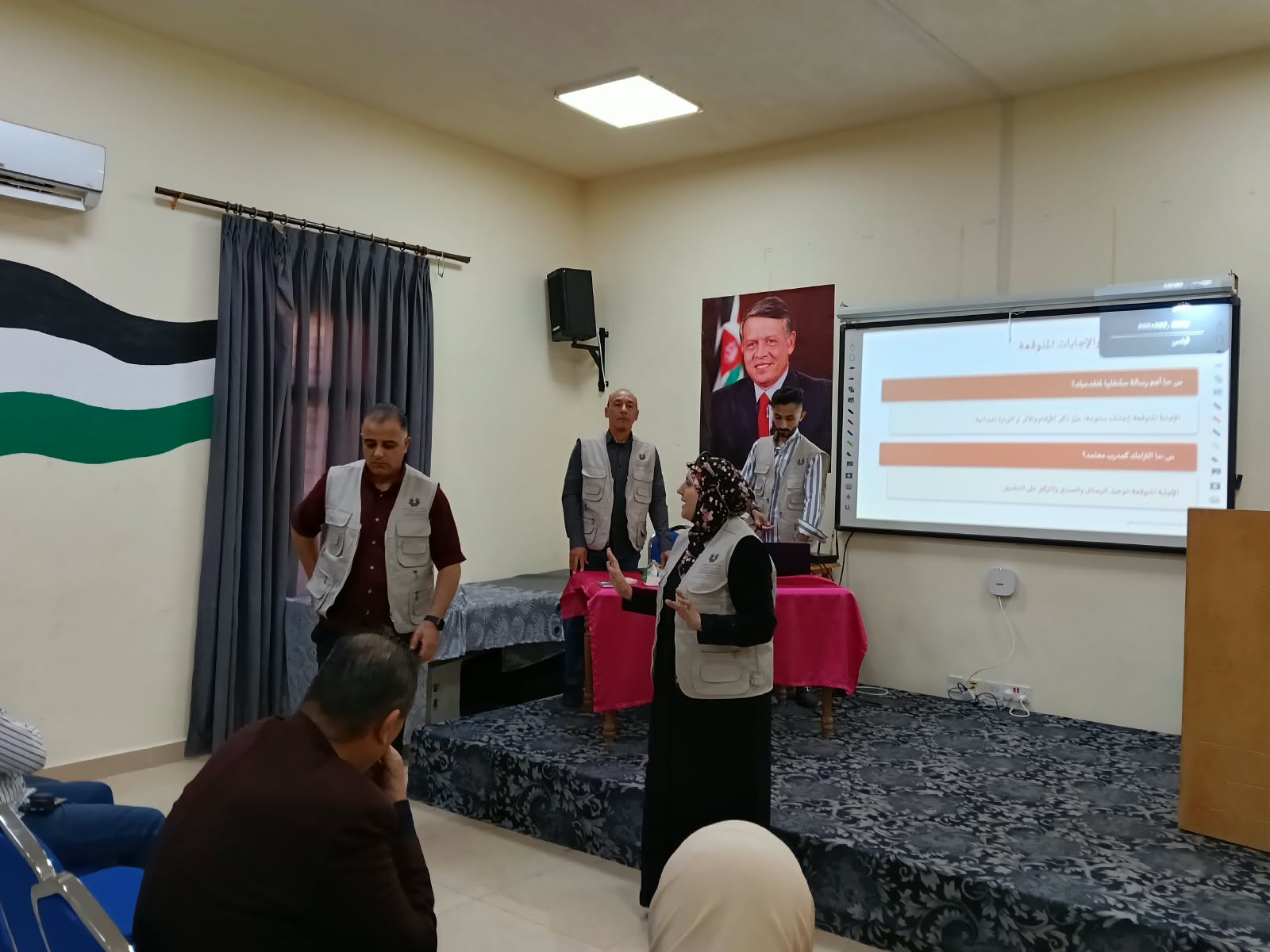 جلسة تعريفية بجائزة الحسين للعمل التطوعي في الرمثا