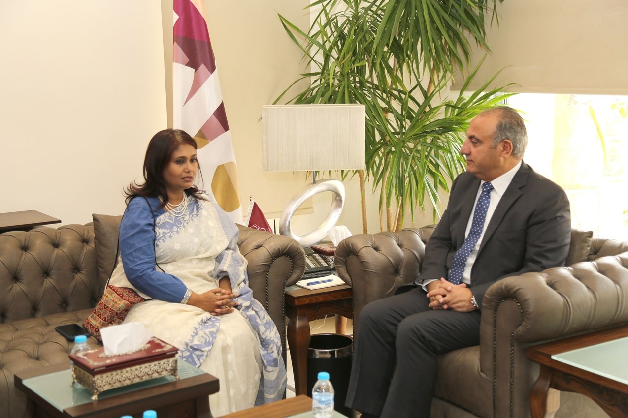 أمين عمان وسفيرة بنغلاديش يبحثان تعزيز التعاون
