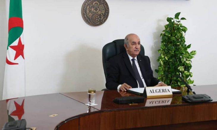 الرئيس الجزائري: الاحتلال سبب عدم استقرار الشرق الأوسط