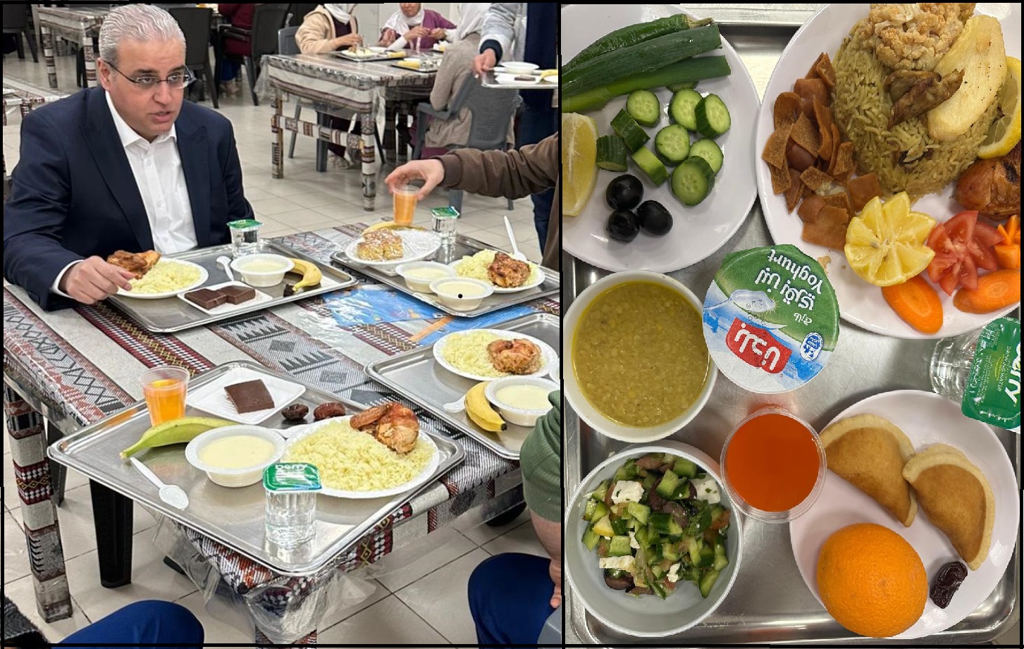 وجبة إفطار البشير ..  قبل وبعد