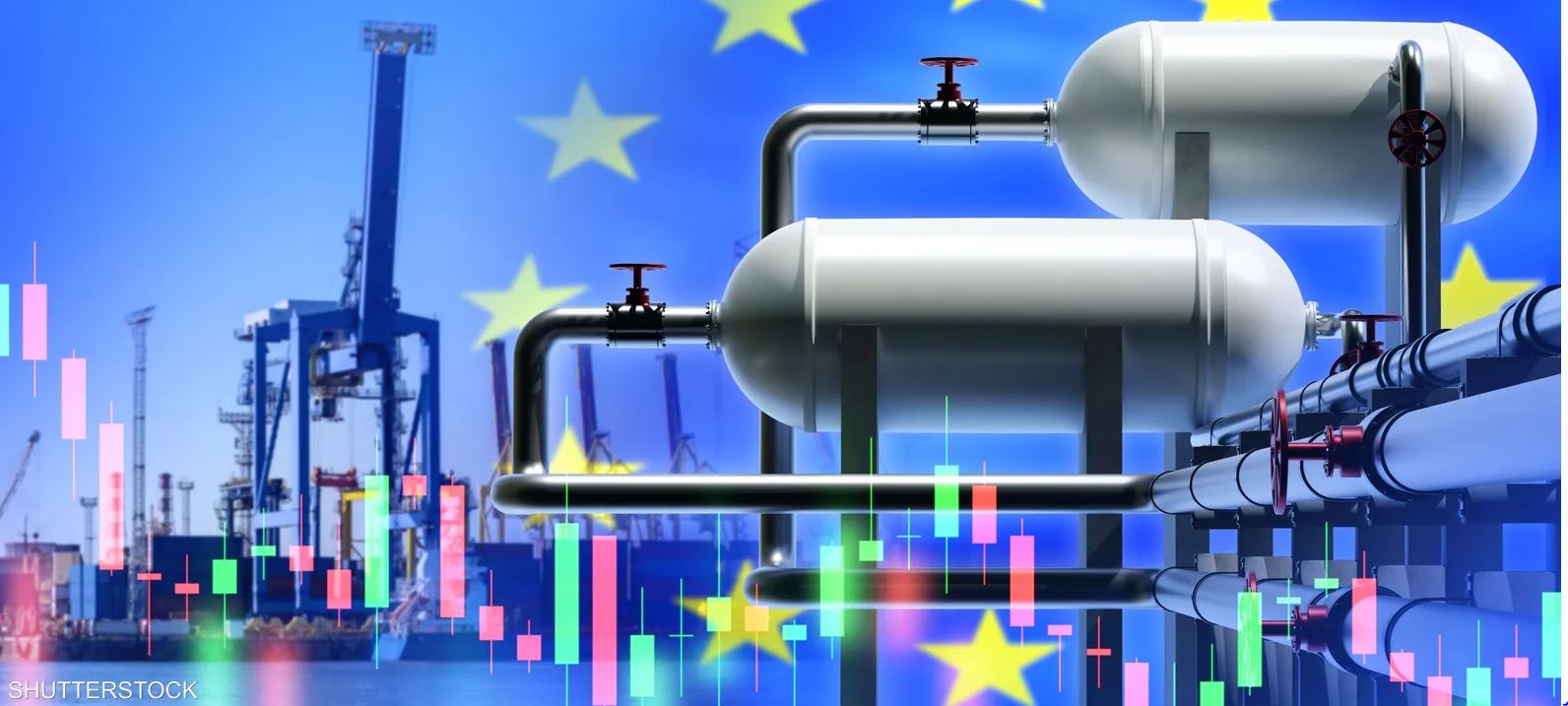 اتفاق الهدنة يزيح الكابوس عن أوروبا ..  عقود الغاز تهوي 20%
