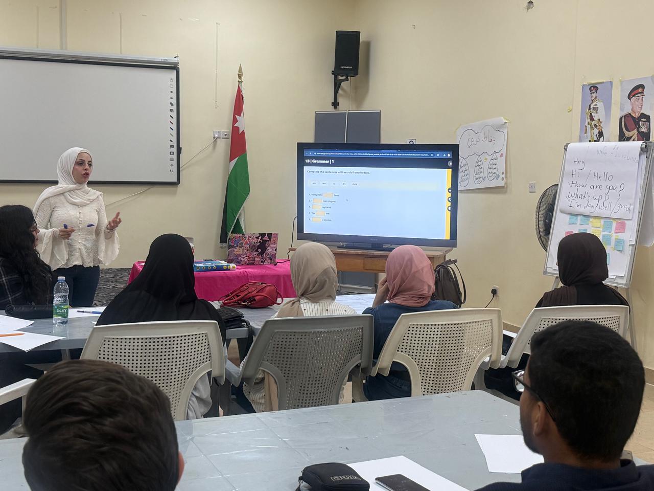 انطلاق برنامج اللغة الإنجليزية للباحثين عن عمل بمركز شباب الرمثا