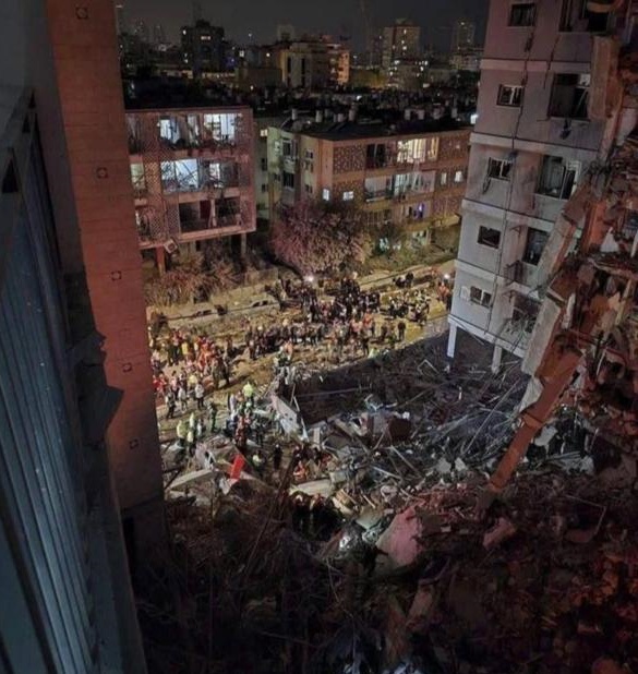 هجوم صاروخي إيراني على عراد يخلف قتلى وعشرات الاصابات