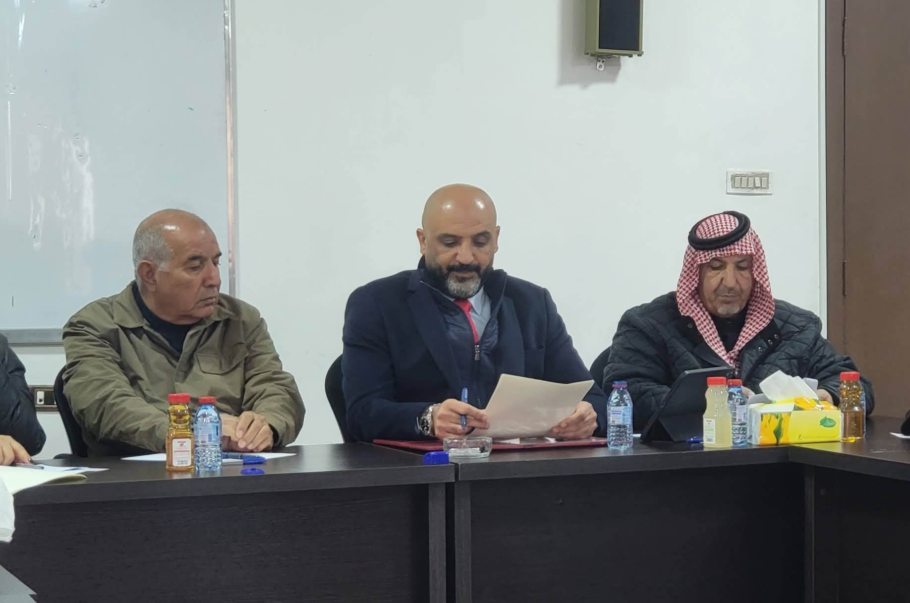 %79 نسبة إنجاز مشاريع مجلس محافظة مادبا 