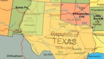 عقب انضمامها لأميركا ..  خسرت تكساس نصف أراضيها