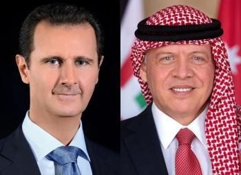 الملك يهاتف الأسد: مستعدون لتقديم ما يلزم للمساعدة في جهود الإغاثة