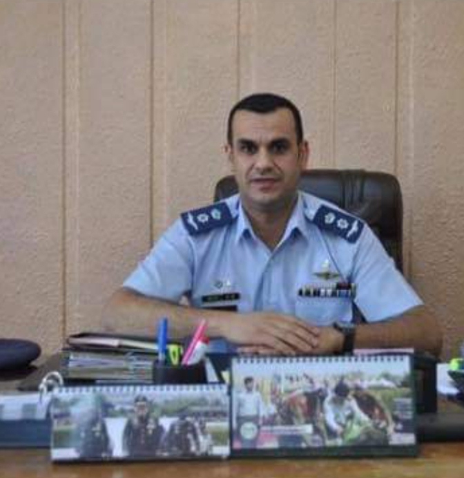 حسين كريشان يهنئ صياح المجالي بالترفيع