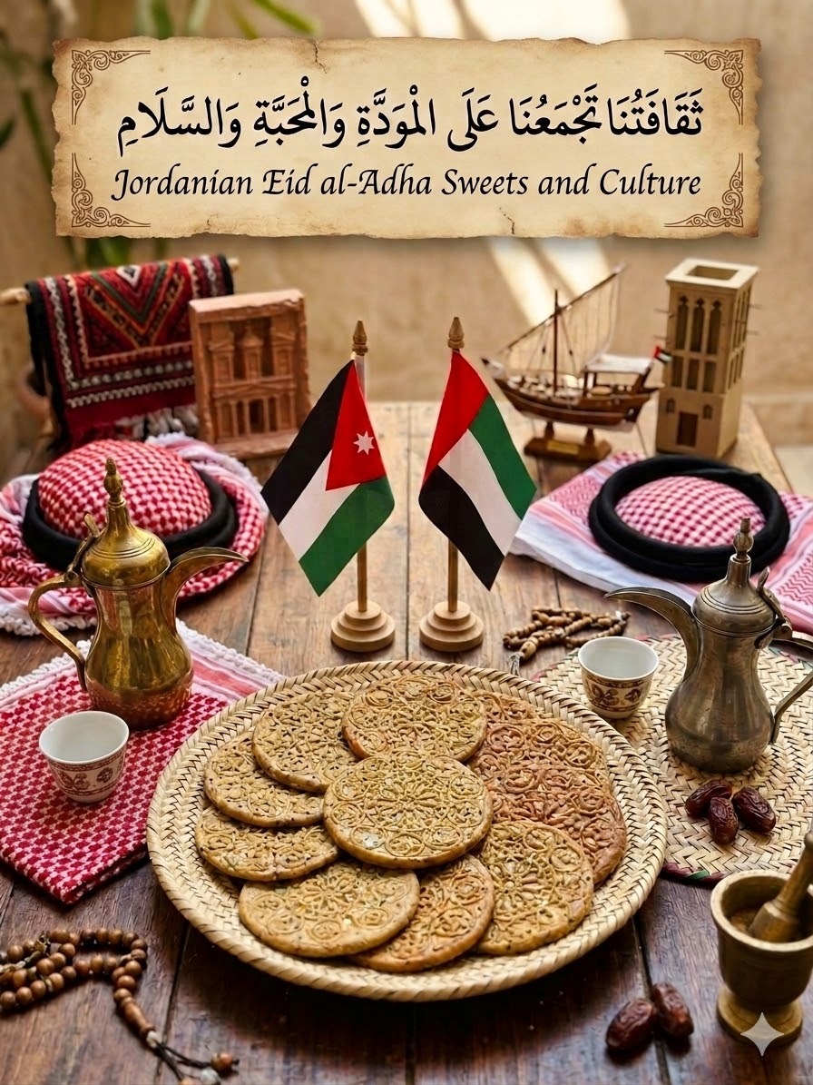 الصحافية لينا جرادات ..  ودبلوماسية أقراص العيد بين الأردن والإمارات