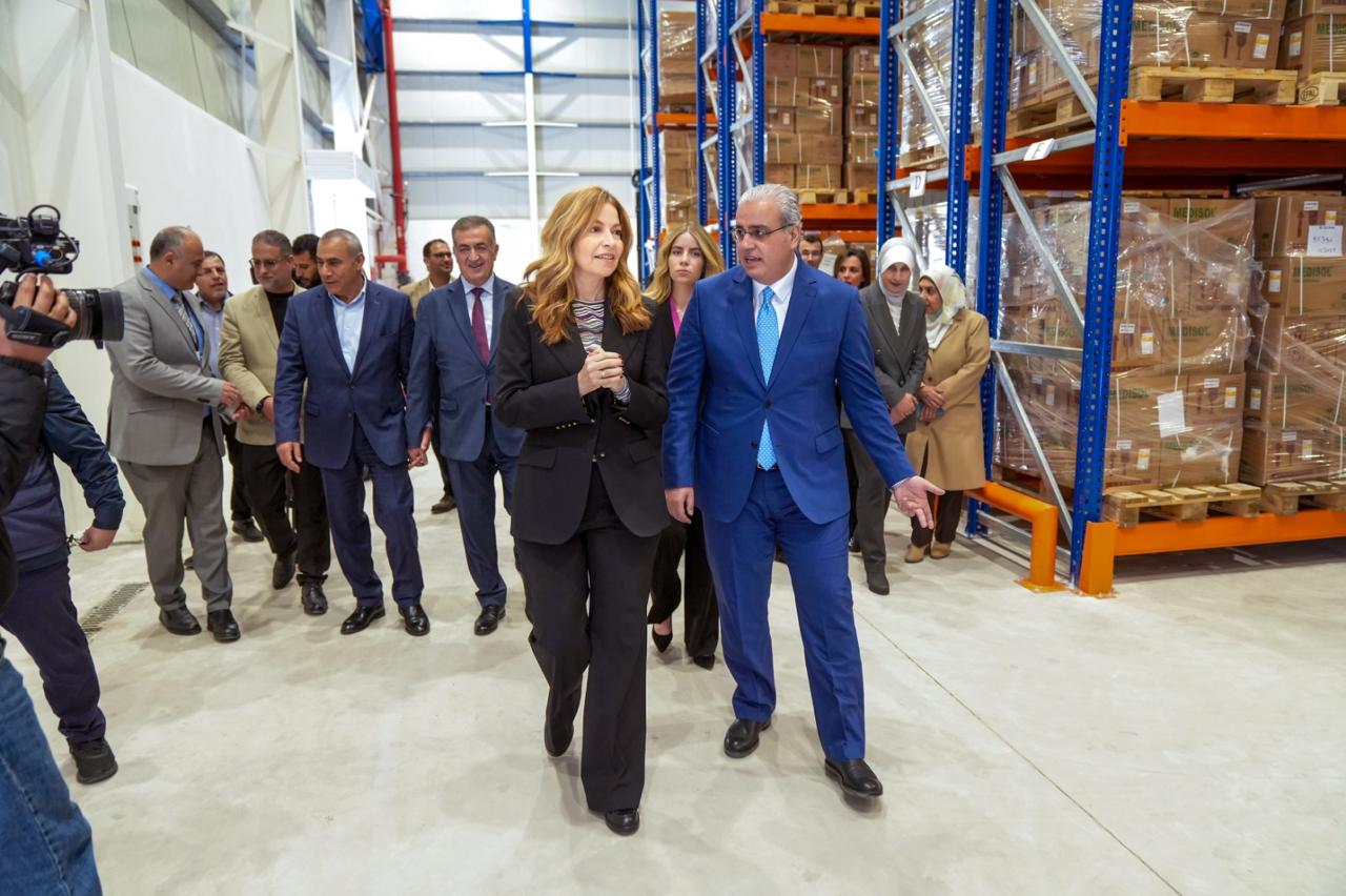 افتتاح مستودعات إقليم الوسط الطبية