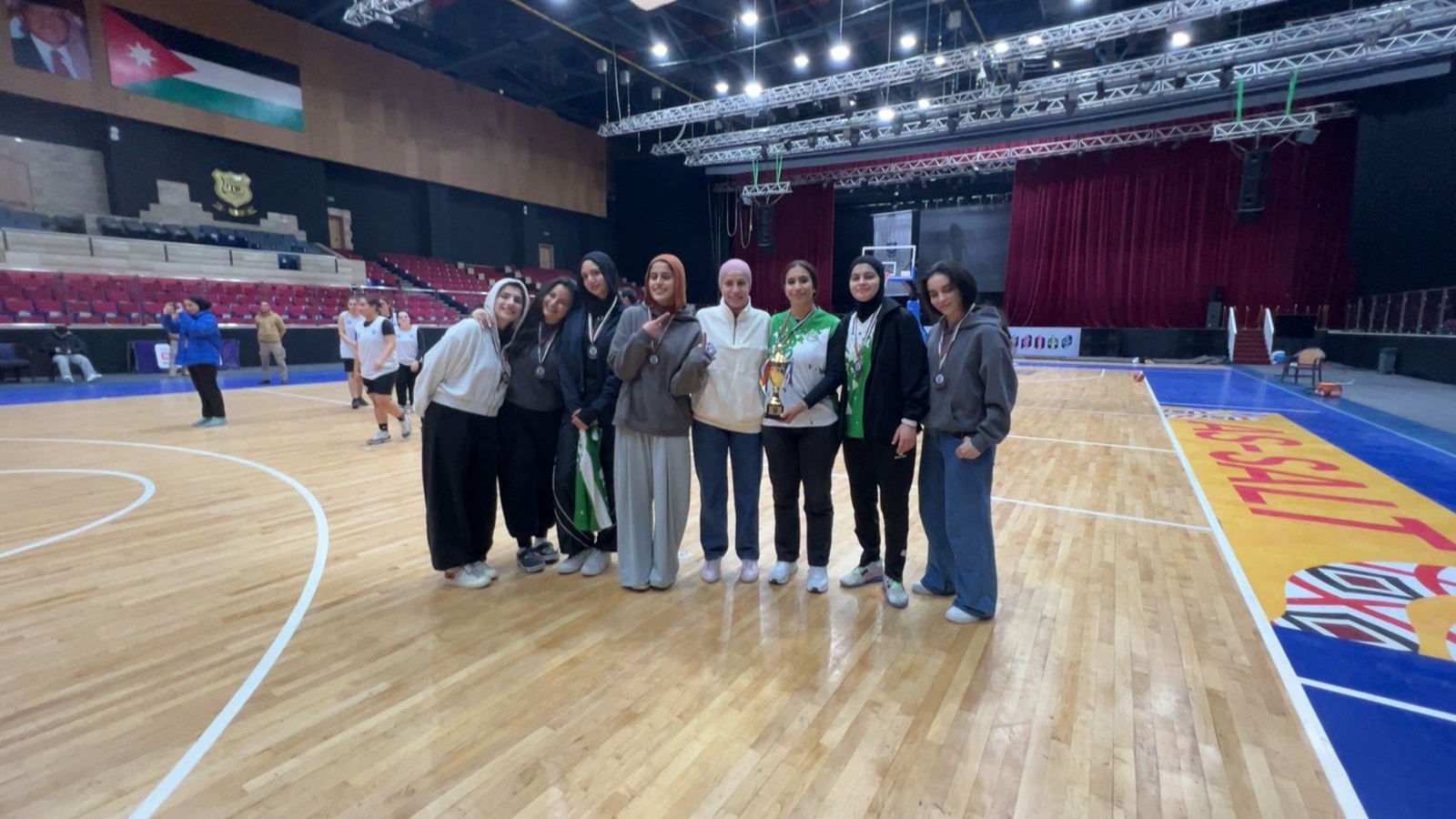 الزيتونة الأردنية تحرز المركز الثالث في بطولة جامعة عمّان الأهلية لكرة السلة 3×3 للطالبات