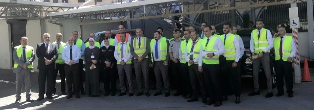 البنك العربي الاسلامي الدولي يجري تجربة إخلاء لمبنى الإدارة العامة والفرع الرئيسي