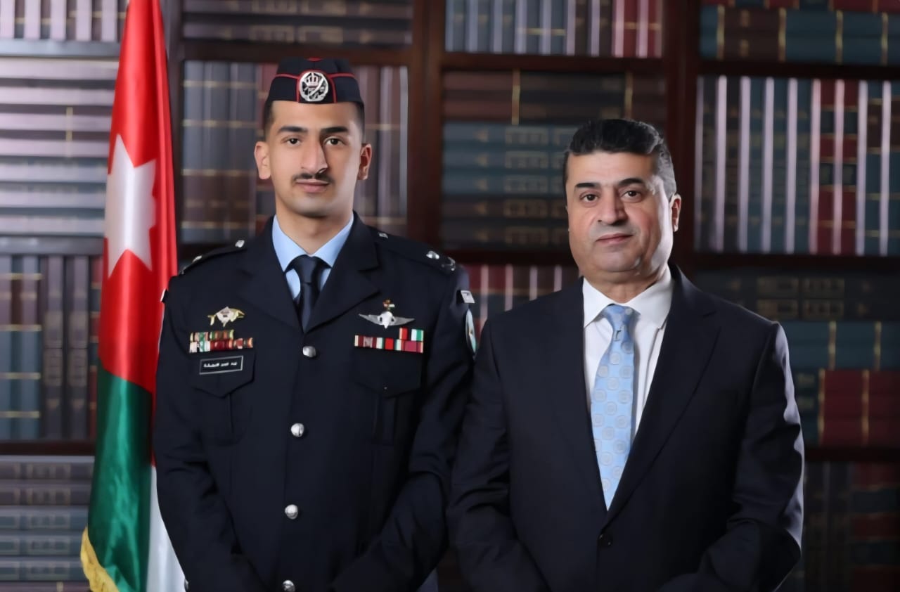 أكرم جروان يهنئ محافظ العقبة بتخرج نجله من الكلية الشرطية