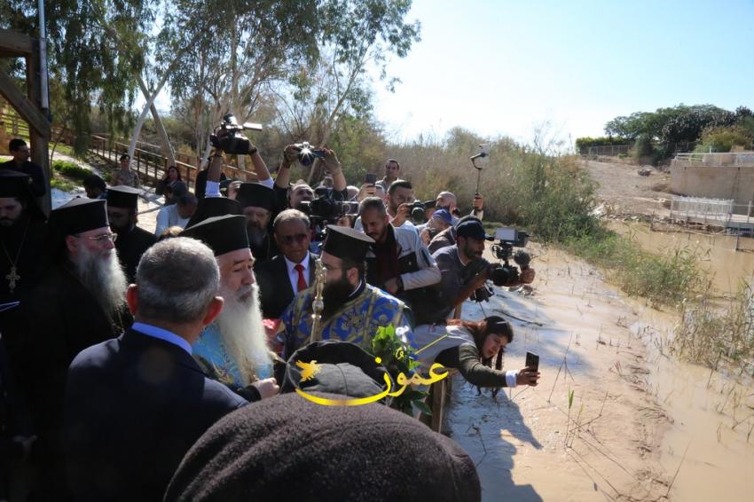 الكنيسة الأرثوذكسية تحيي الحج السنوي لموقع المغطس