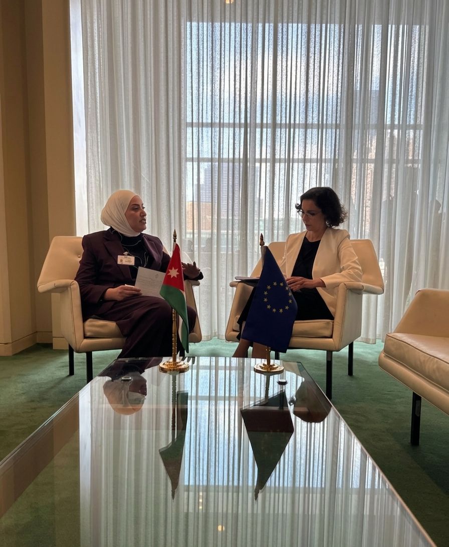 بني مصطفى تبحث تعزيز التعاون المشترك في المجالات الاجتماعية