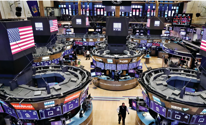 انخفاض مؤشرات الأسهم الأميركية  