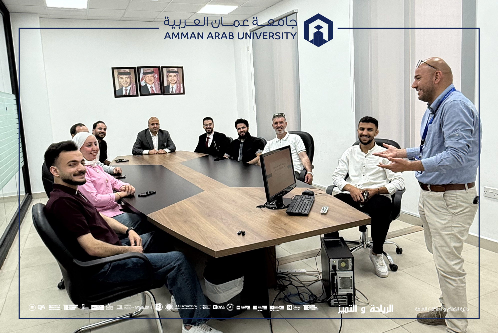 كلية تكنولوجيا المعلومات في عمان العربية تعقد ورشة تدريبية لخريجيها بعنوان نحو مستقبل أكاديمي متميز