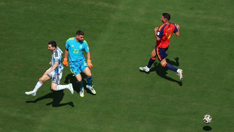 ميسي يحطم رقماً قياسياً في نهائي كأس العالم عمره 68 عاماً