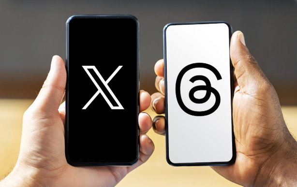 ثريدز تتفوق على إكس في الاستخدام اليومي عبر الهواتف