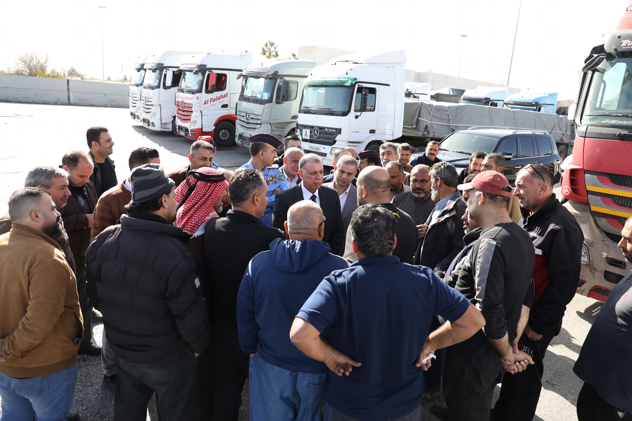 الفراية في زيارة مفاجئة إلى حدود جابر 