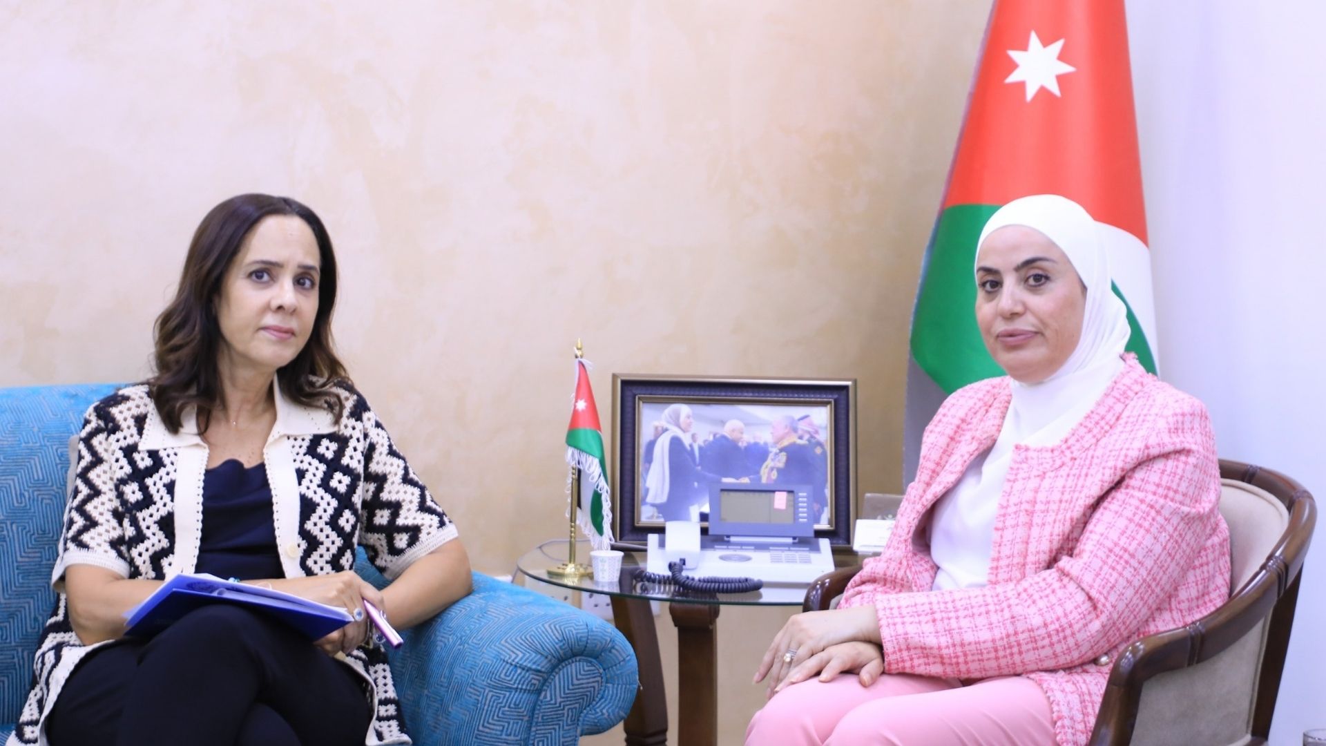 وزيرة التنمية تبحث التعاون المشترك مع مديرة مكتب منظمة الصحة العالمية