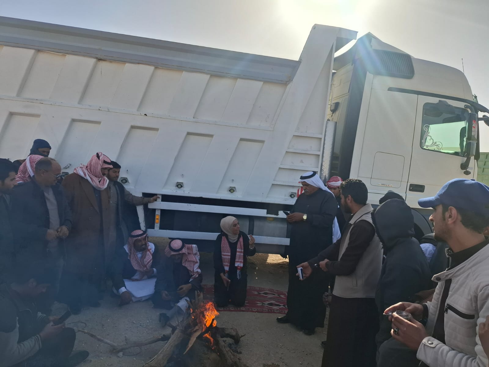 النائب الحجايا: إنهاء اعتصام سائقي الشاحنات في الحسا