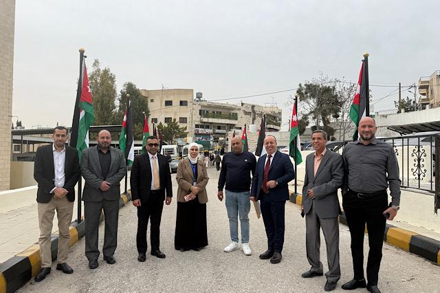 تربية ماركا ترتدي ألوان الوطن استعدادًا ليوم العلم الأردني