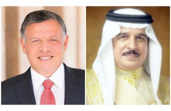 الملك يتلقى برقية تعزية من ملك البحرين بضحايا حادث تسرب الغاز