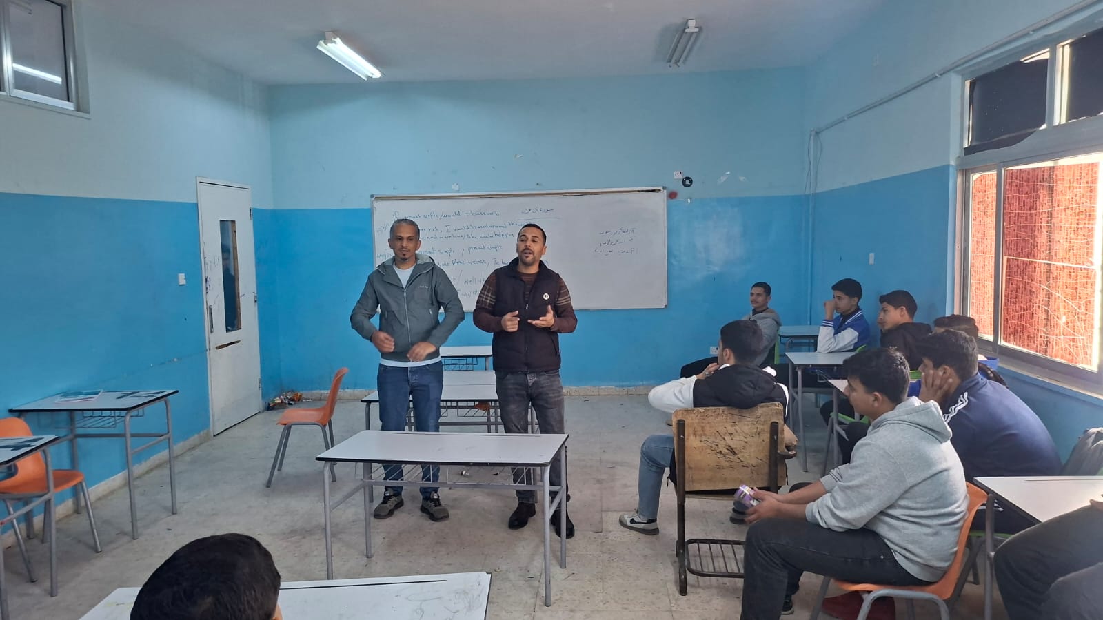 الشيخ حسين والمنشية ينظمان لقاءات تعريفية ببرامج وزارة الشباب