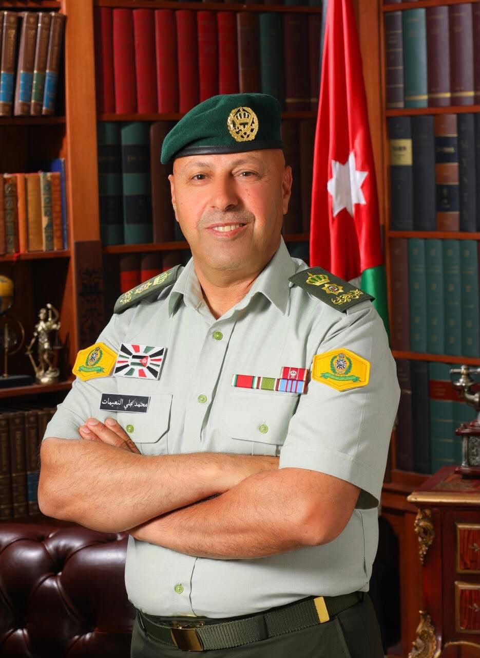 المقدم الركن محمد علي النعيمات ..  مبارك الترفيع