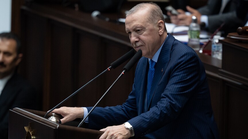 أردوغان: أمن تركيا يبدأ من دمشق وبيروت ولن نسمح بأوهام أرض الميعاد