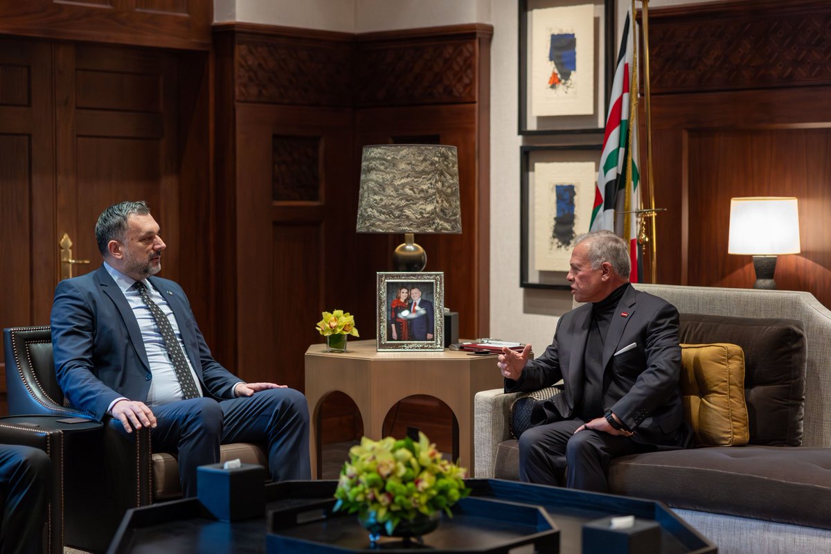 الملك يستقبل وزير خارجية البوسنة والهرسك ويبحثان تطوير العلاقات