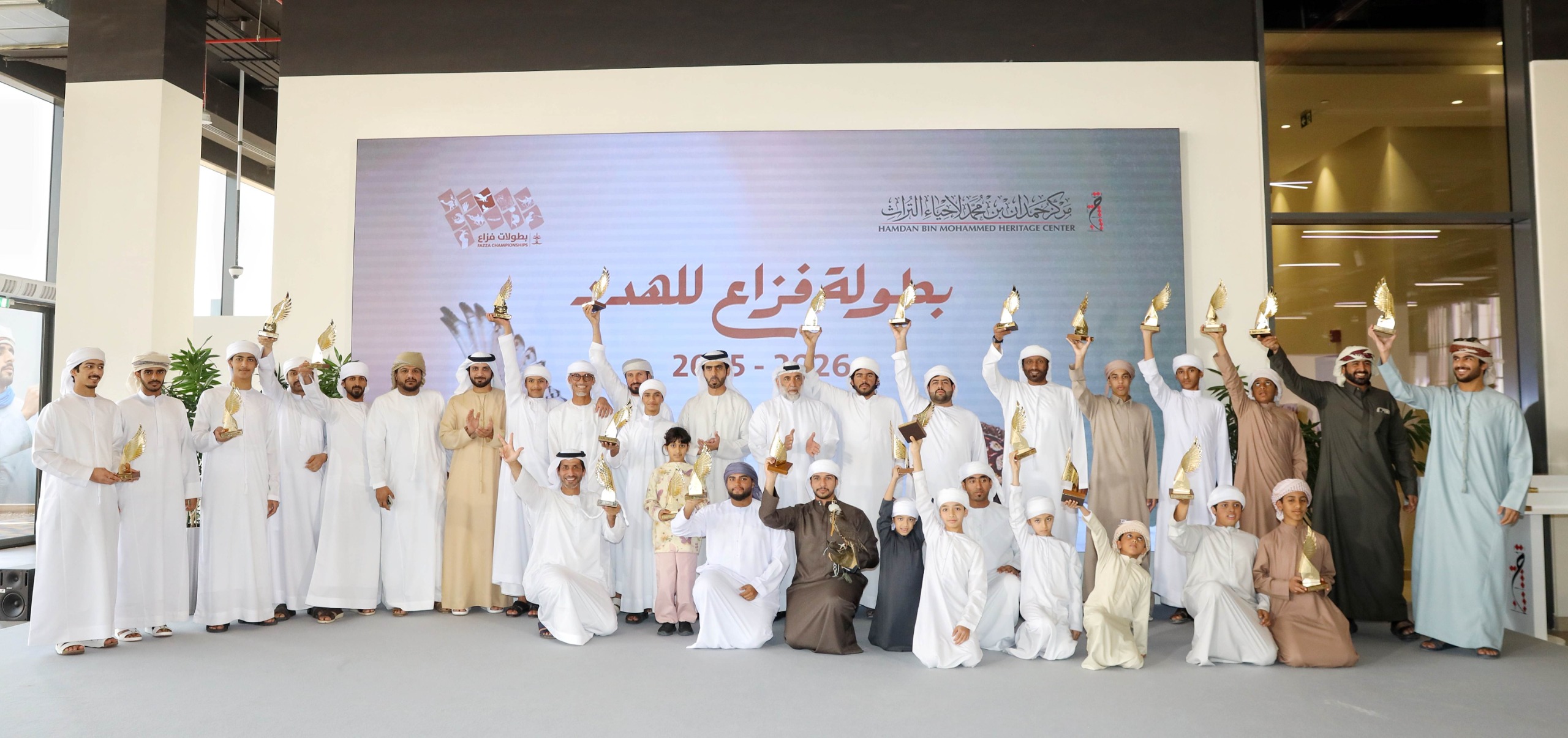 بمشاركة أكثر من 1000 طير و800 صقّار ..  ختام مميز لبطولة فزاع للهدد 