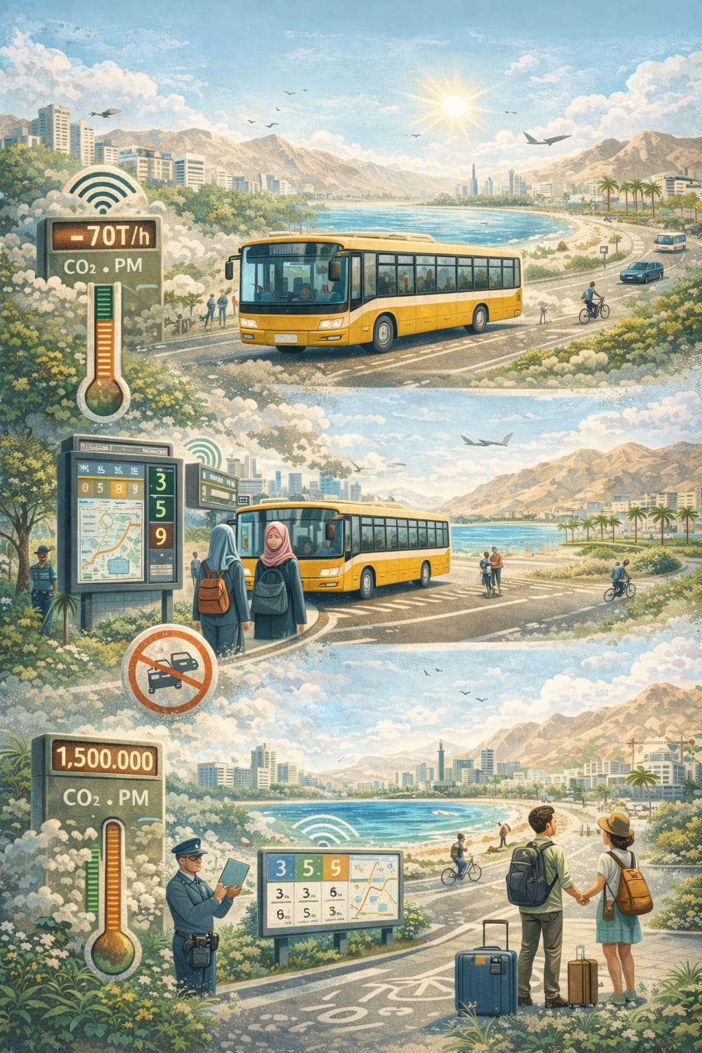 1.5 مليون راكب ..  إنجاز يتجاوز الأرقام إلى تغيير نمط الحياة في العقبة