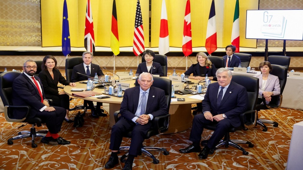 وزراء خارجية مجموعة السبع يؤيدون تمديد الهدنة في غزة