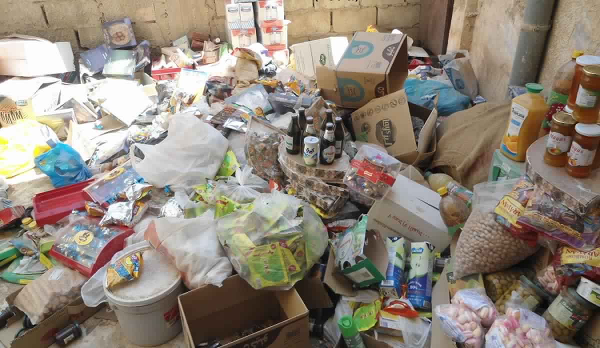 إتلاف 112 كغم من المواد الغذائية منتهية الصلاحية في إربد