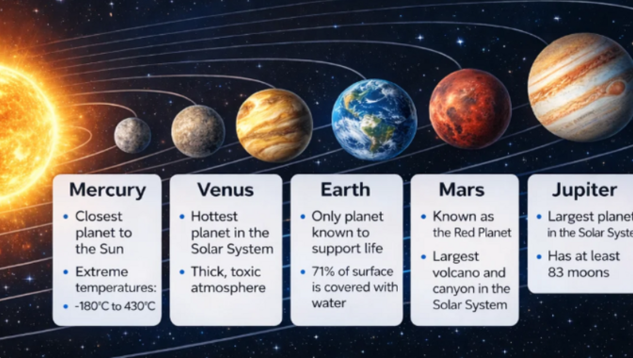بتفاصيل دقيقة ..  ناسا تنشر صورا جديدة للكواكب