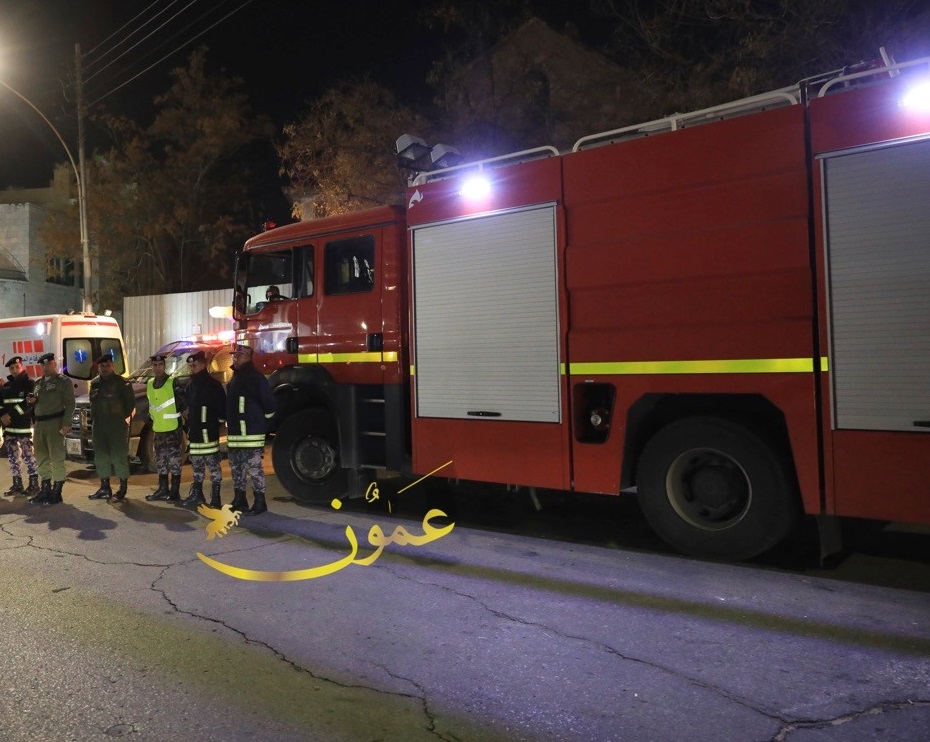 وفاة طفلين و3 إصابات من عائلة واحدة إثر حريق منزل في عمّان