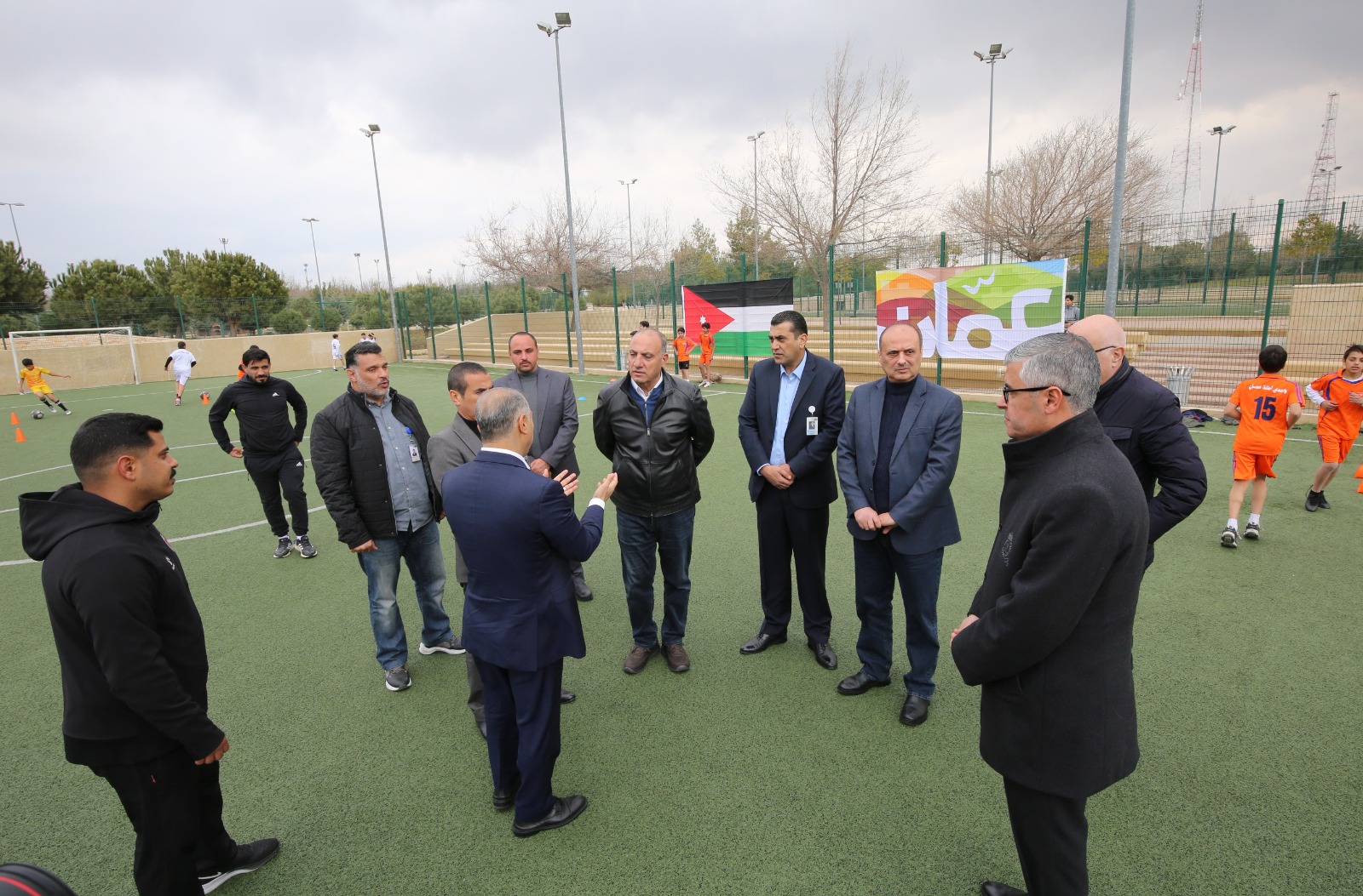 الشواربة يفتتح مشاريع بيئية ورياضية