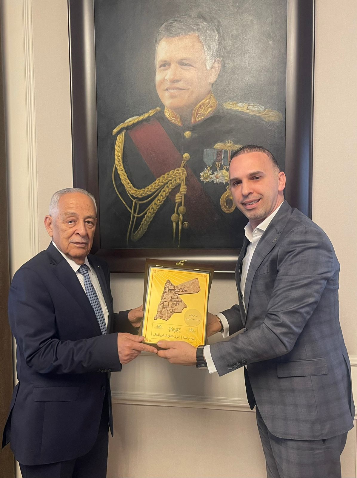 العيسوي يستقبل الدباس ويطلع على الواقع السياحي في ظل الأزمة