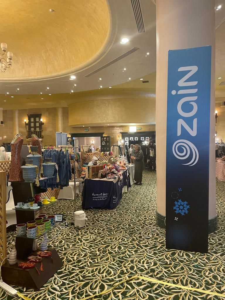 زين راعي الاتصالات الحصري لبازار ملتقى الإبداع